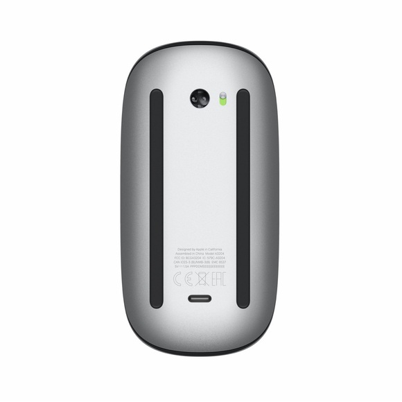 Apple USB-C 2026 Black Wireless Multi-Touch Rechargeable Bluetooth Magic Mouse - Picture 3 of 6